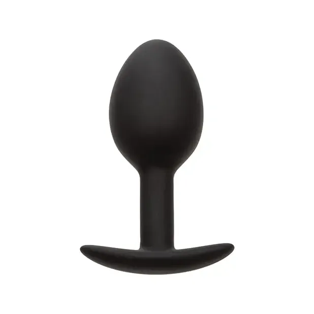 California Exotic Novelties Anal Weighted Silicone Anal Plug Black