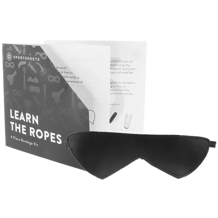 Sportsheets Couples Learn The Ropes 4 Piece Bondage Kit