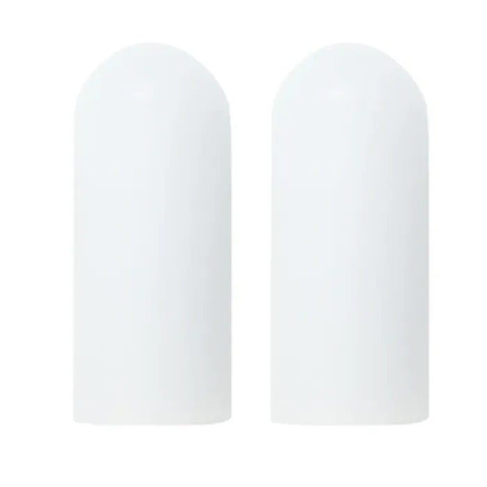 Lovegasm Male Sex Toys Smooth OpenEnded White Silicone Sleeve