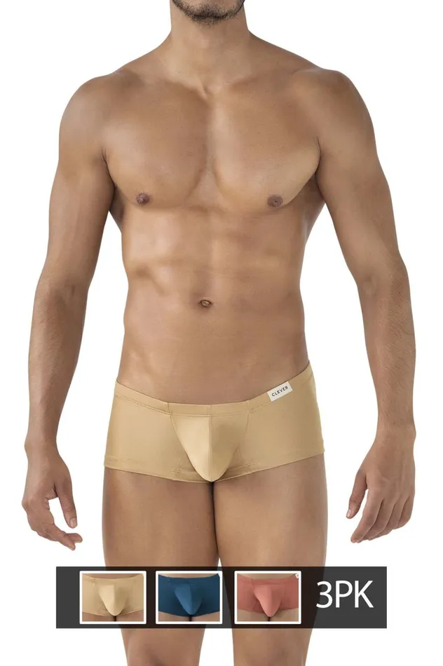 Vibrators Clever 3PK Australian Latin Trunks