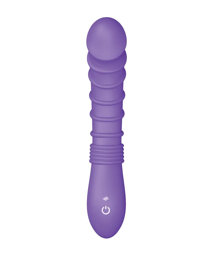 Vvole Vibrators Luv Inc Ribbed GSpot Vibrator Purple