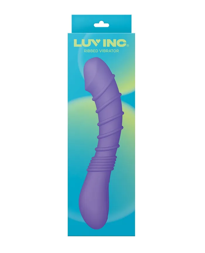 Vvole Vibrators Luv Inc Ribbed GSpot Vibrator Purple