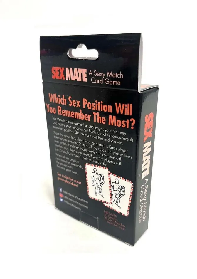 Adult Party and Games Couples Sex Mate A Sexy Match Card Game