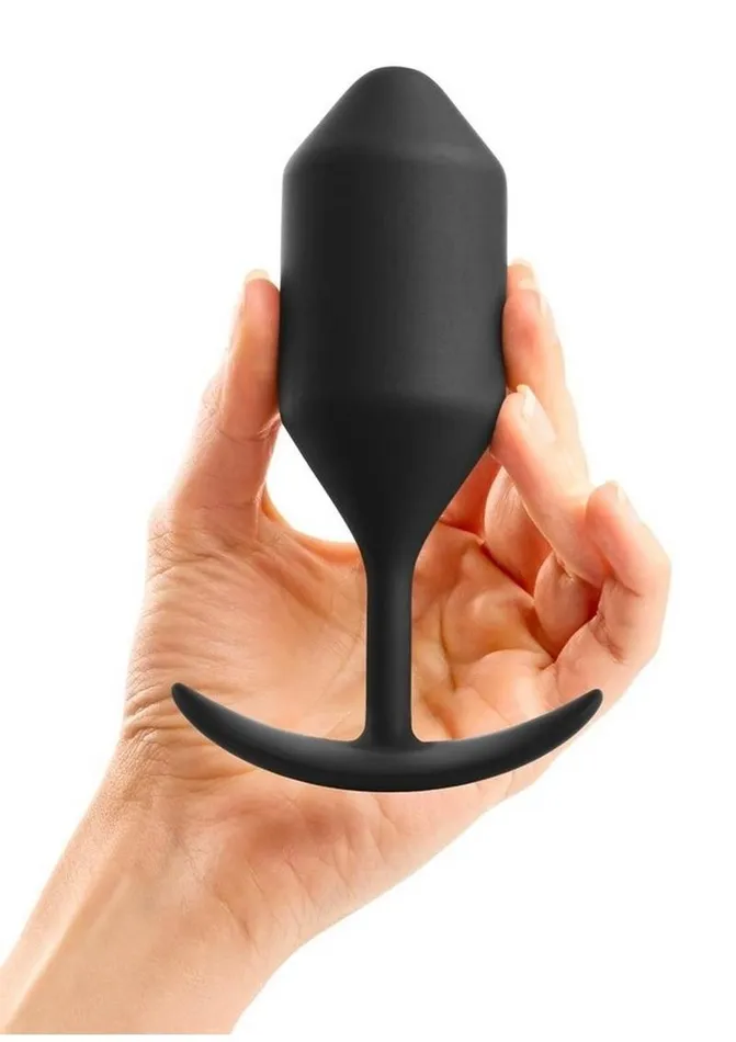 Anal BVibe Snug Plug 4 Silicone Weighted Anal Plug bVibe