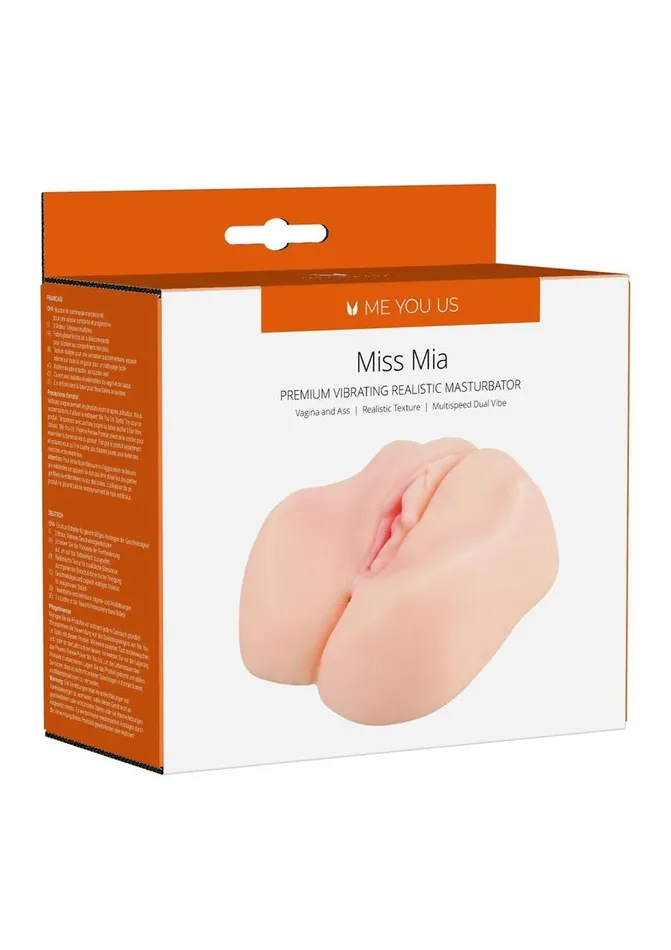 Male Sex Toys Me You Us ME YOU US Miss Mia Premium Vibrating Realistic Masturbator Pussy and Butt Male Sex Toys Me You Us ME YOU US Miss Mia Premium Vibrating Realistic Masturbator Pussy and Butt
