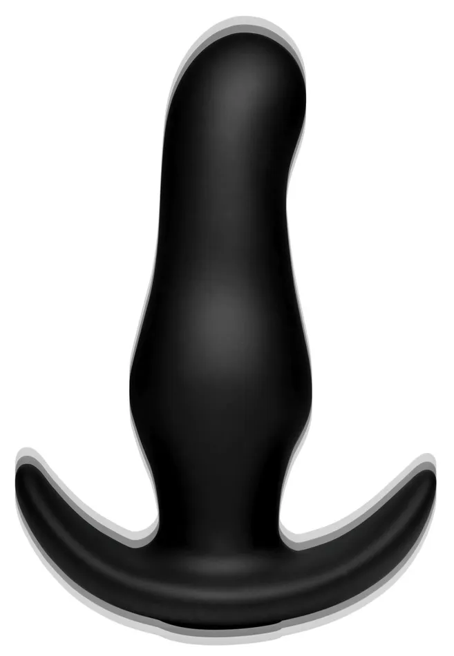 Anal XR Brands Thump It Thump It Curved Silicone Butt Plug Anal XR Brands Thump It Thump It Curved Silicone Butt Plug