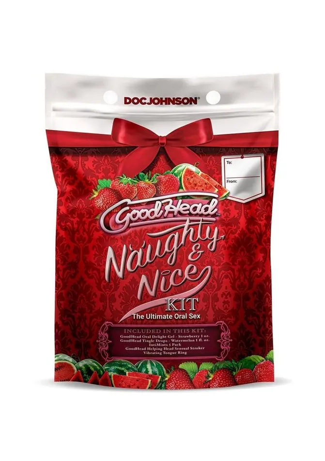 GoodHead Vibrators Goodhead Naughty and Nice Kit
