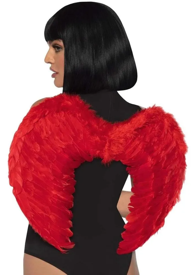 Leg Avenue Vibrators Marabou Trim Wings