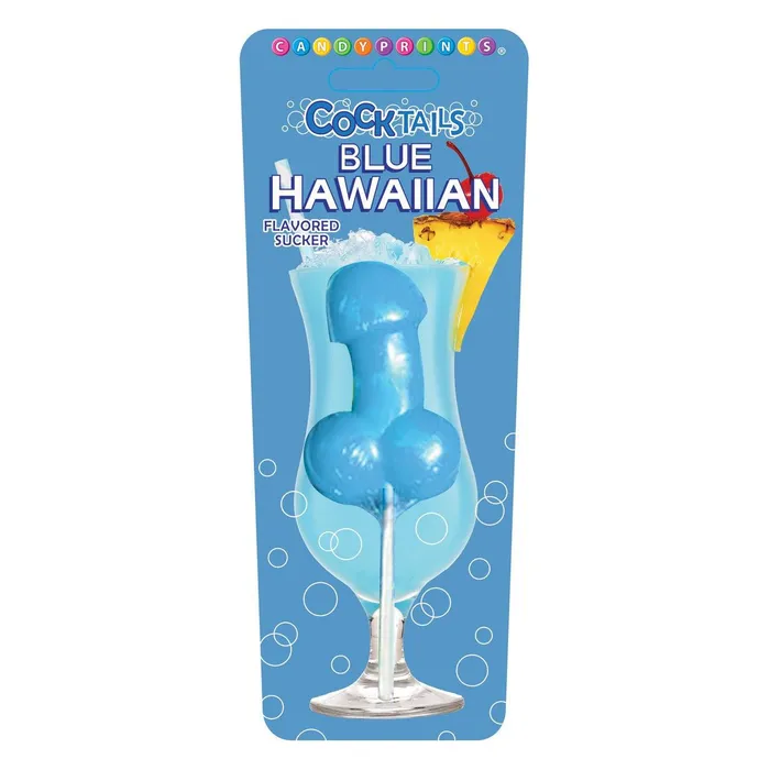 Little Genie Vibrators Blue Hawaiian Cocktail Sucker