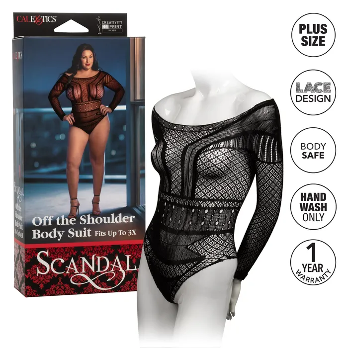 Plus Size Sale Scandal Plus Size Off the Shoulder Body Suit Plus Size Black Plus Size Sale Scandal Plus Size Off the Shoulder Body Suit Plus Size Black