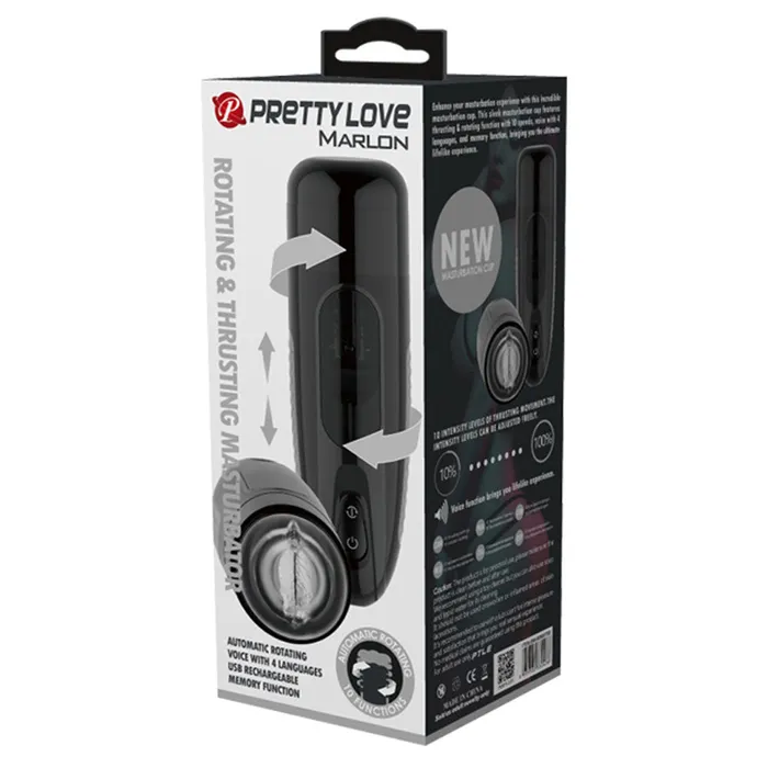 Pretty Love Vibrators Pretty Love Marlon Black Pretty Love Vibrators Pretty Love Marlon Black