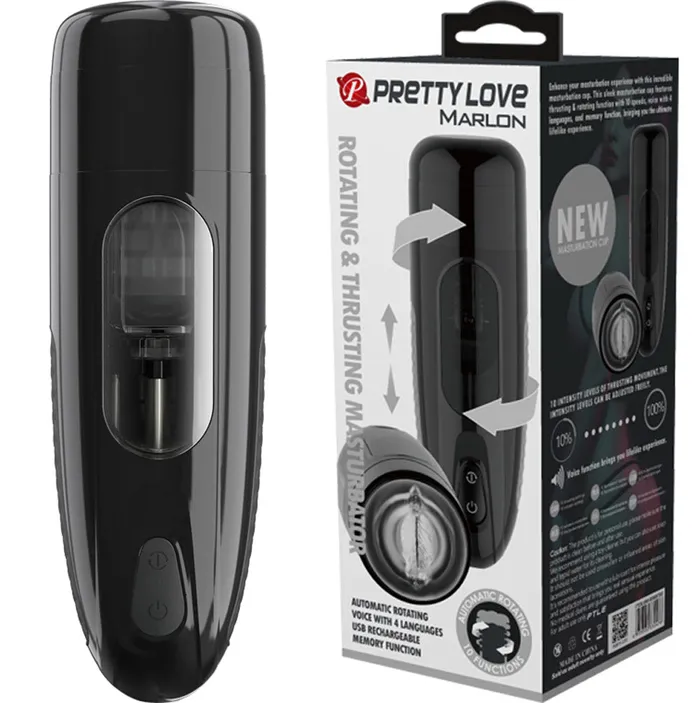 Pretty Love Vibrators Pretty Love Marlon Black Pretty Love Vibrators Pretty Love Marlon Black