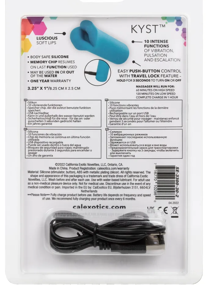 Sale Vibrators Kyst Lips Blue