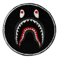 A Bathing Ape Shark Rug Mat 'Black' 1H80-182-032