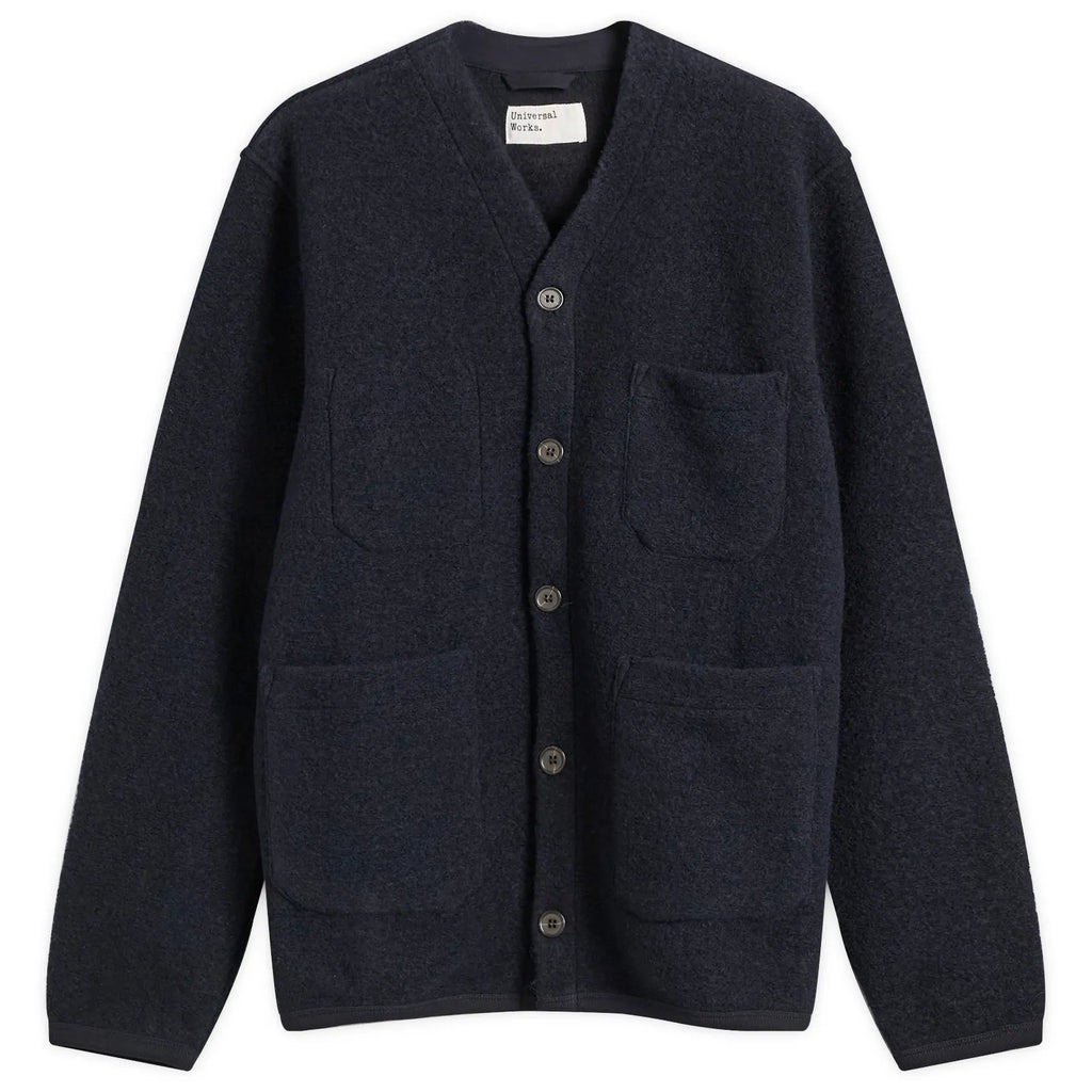 Universal Works Wool Fleece Cardigan