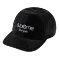 Supreme GORE-TEX Corduroy Classic Logo 6-Panel 'Black White' SUP-FW21-087