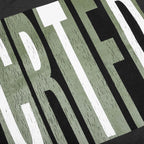 11:11 Football Top - Vintage Black