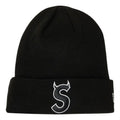 Supreme x New Era S Logo Beanie 'Black' FW22BN11-BLACK