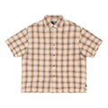 Stussy Liam SS Plaid Shirt 'Brown' 1110385-BROW