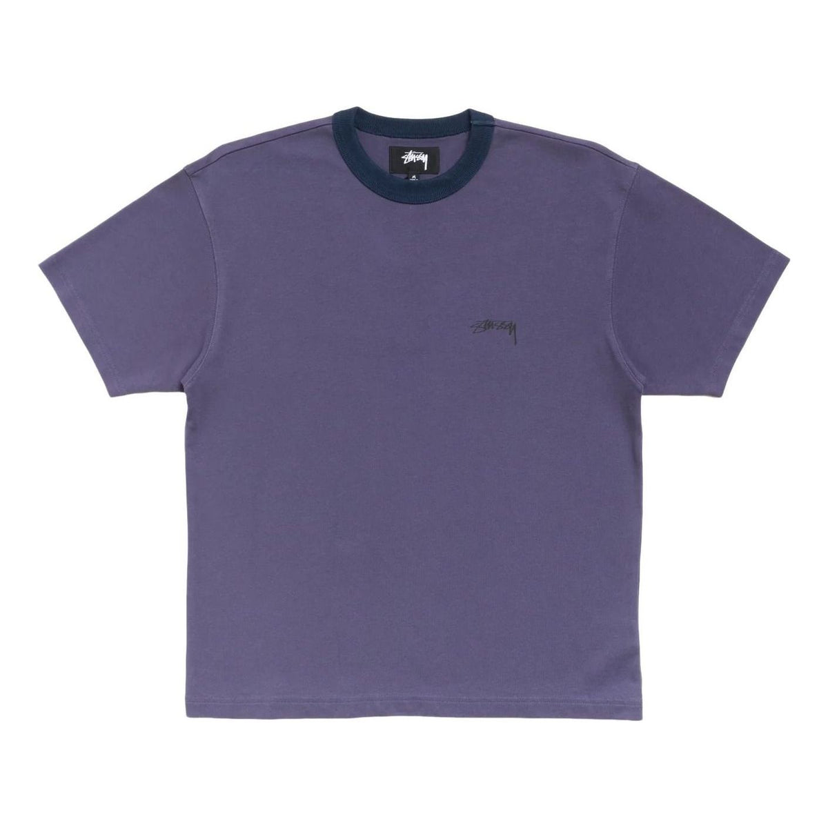 Stussy Ringer T-Shirt 'Blueberry' 1140399-BLBE