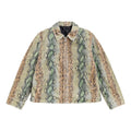 Stussy Garage Jacket Leather 'Snake' 115927-SNAK