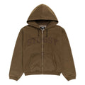 Stussy Faded Graphic Zip Hood 'Washed Olive' 118553-OLIV