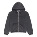 Stussy Faded Graphic Zip Hoodie 'Washed Black' 118553-WABL