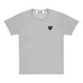 COMME des GARCONS PLAY SS25 Heart T-Shirt 'Grey' AX-T076-051-1