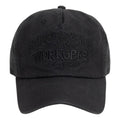 Stussy Mid-Depth Workgear Waxed Snapback Cap 'Black' 1311206-BLAC