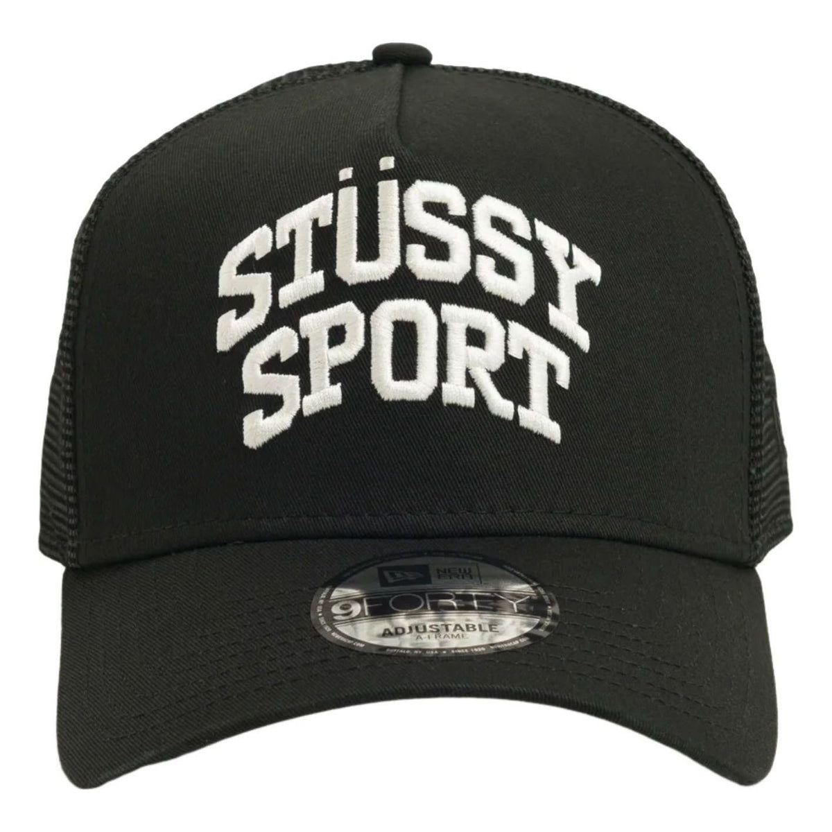 Stussy New Era 9Forty Sport Trucker 'Black' 1311247-BLAC