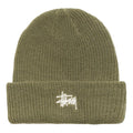 Stussy Basic Cuff Beanie 'Dark Olive' 1321262-DOLV