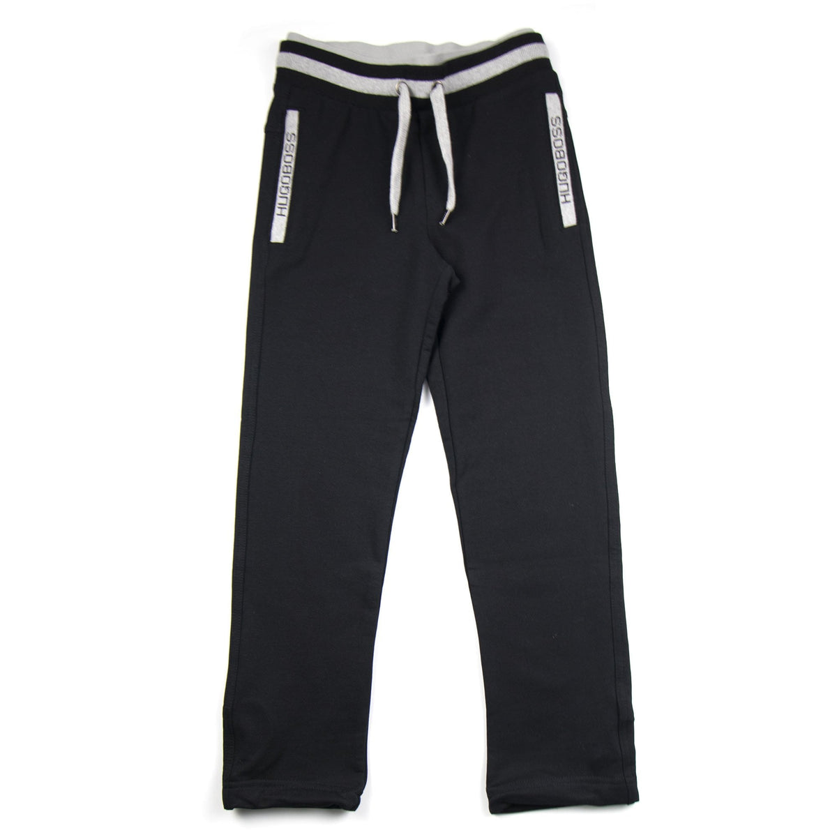 Hugo Boss Kids Side Pocket Logo Track Bottoms Black