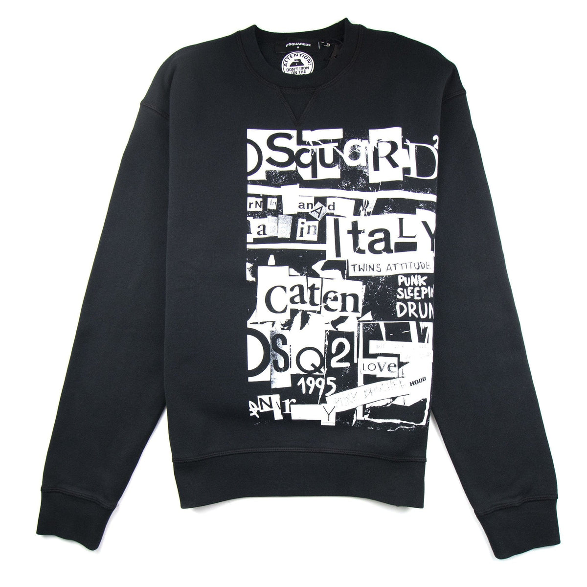 Dsquared2 Punk Bros Sweatshirt Black