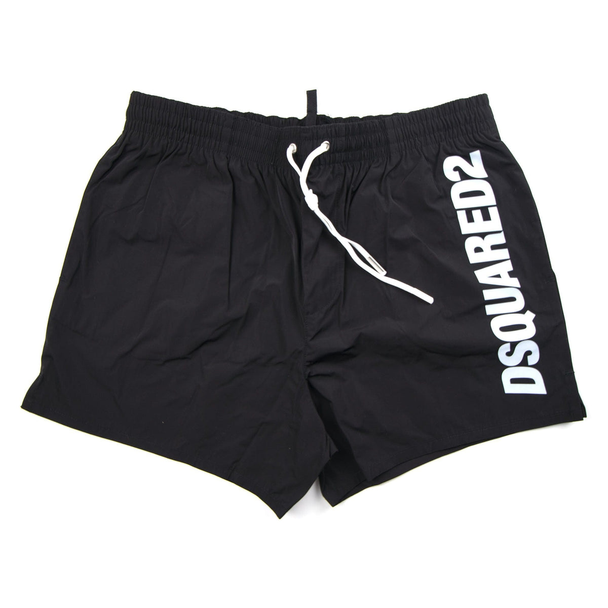 Dsquared2 Side Logo Swim Short Black/Sliver