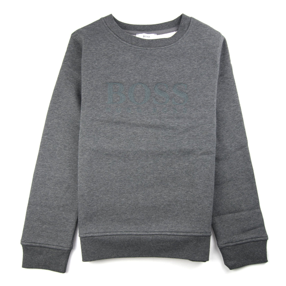 Hugo Boss Kids Boss Logo Sweatshirt Dark Grey