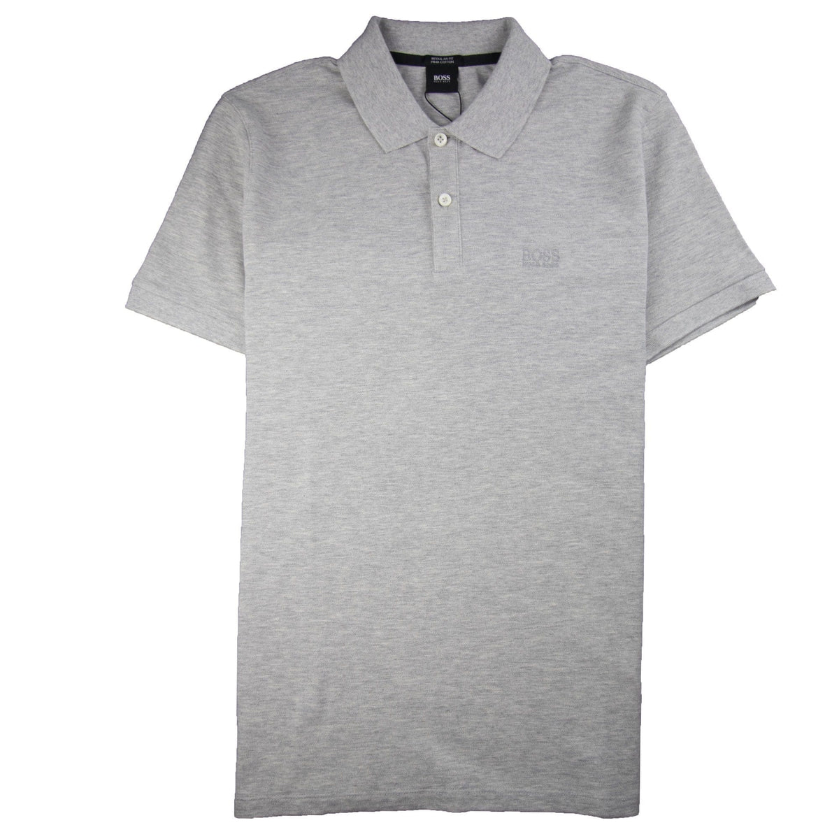 Hugo Boss Pallas Short Sleeve Polo Shirt Light Grey
