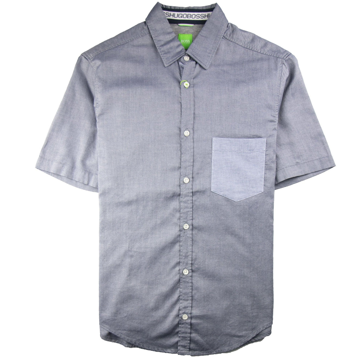 Hugo Boss Baloy Short Sleeve Shirt Dark Grey