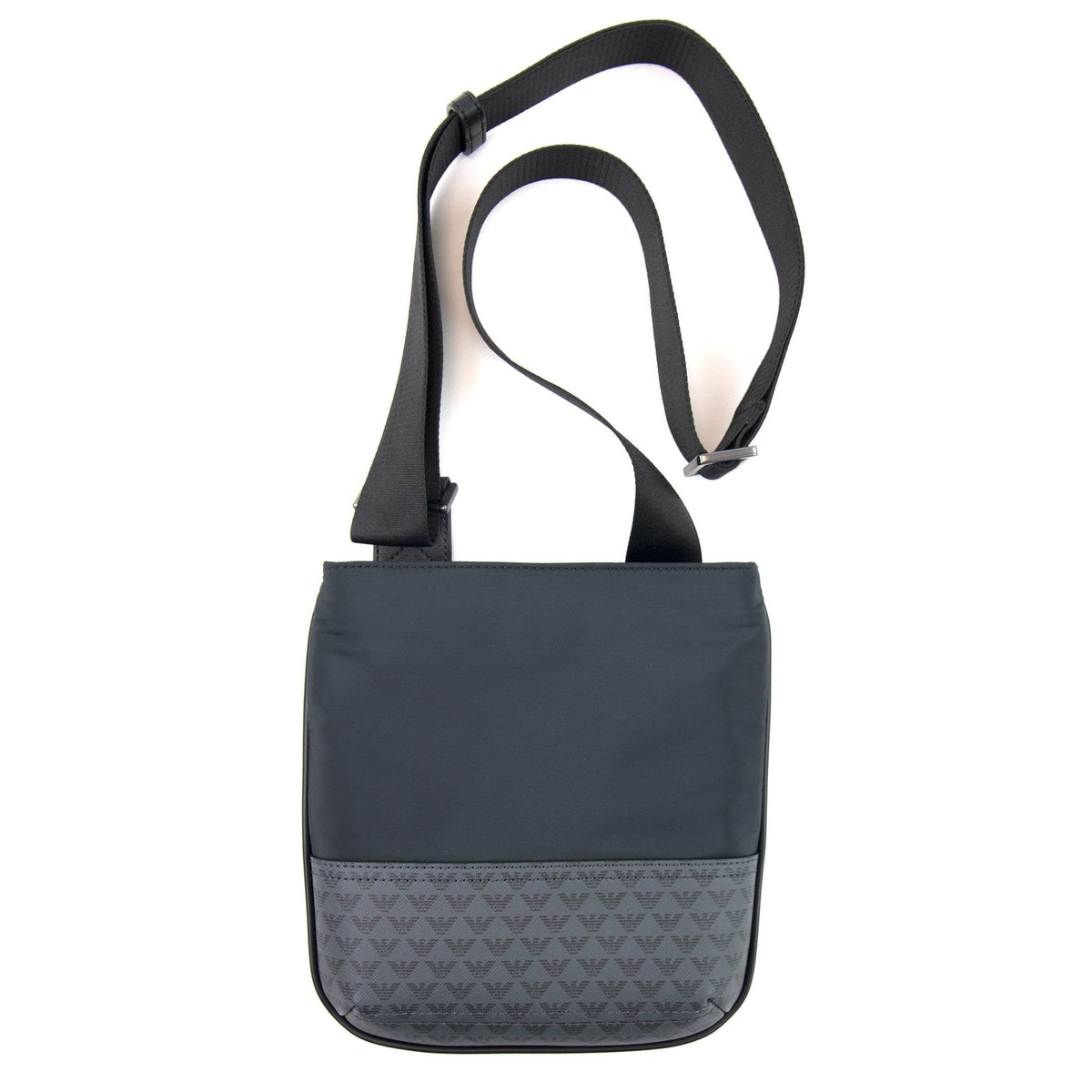 Armani Jeans Logo Print Small Item Bag Navy/black