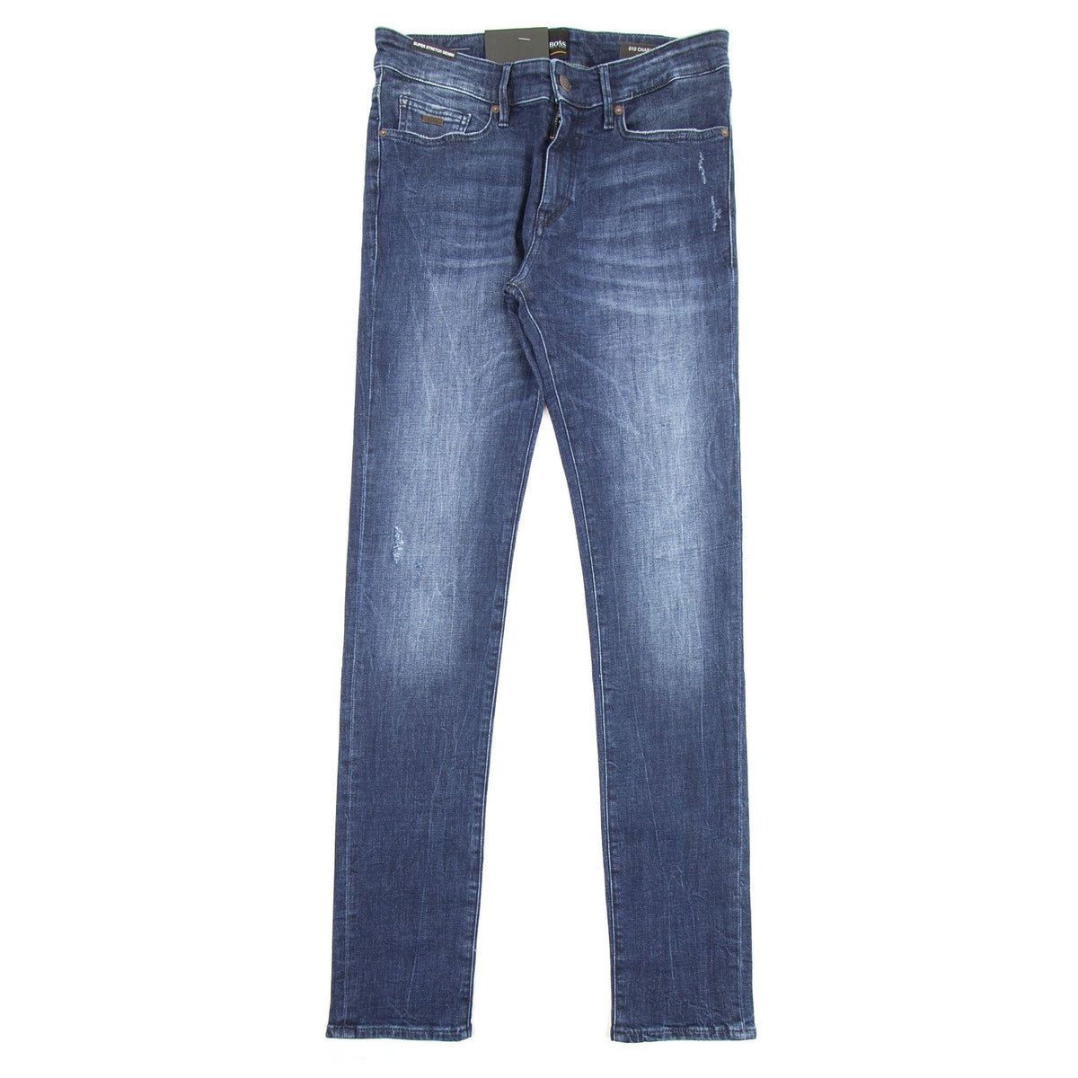 Hugo Boss Charleston Bc Bike Super Stretch Denim Jeans Denim