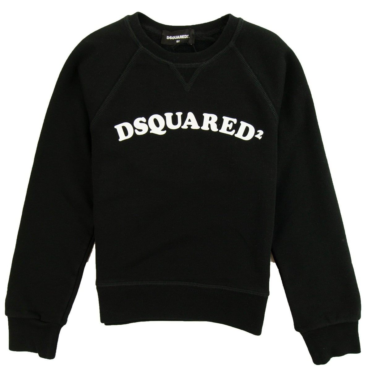 Dsquared2 Kids Arch Logo Crewneck Sweatshirt Black