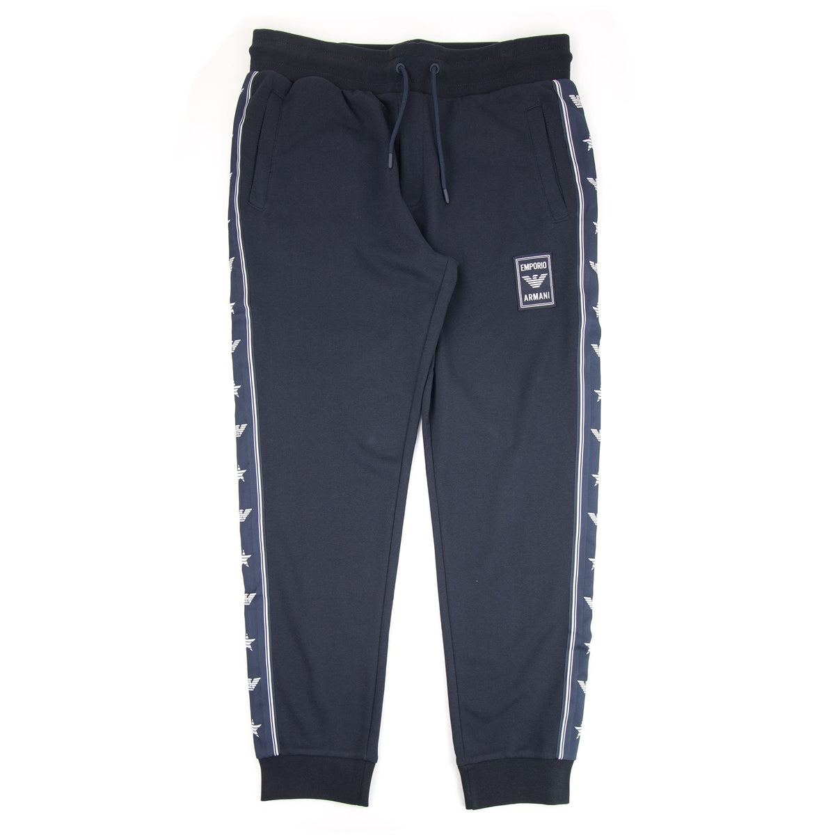 Emporio Armani Side Stripes Jogging Pants Blue Navy 0922