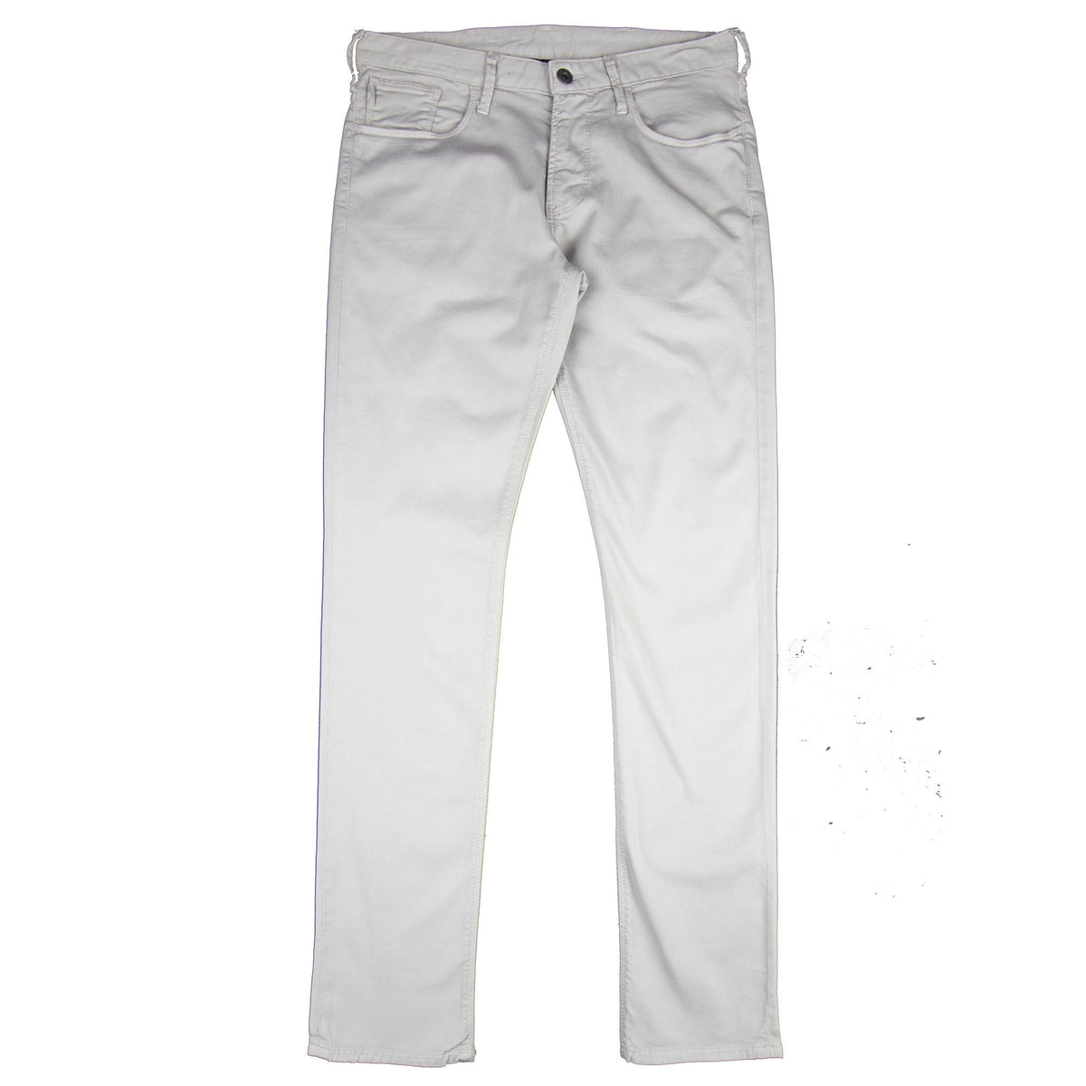 Emporio Armani J06 Slim Fit Matching Stitch Jeans Grey 0603