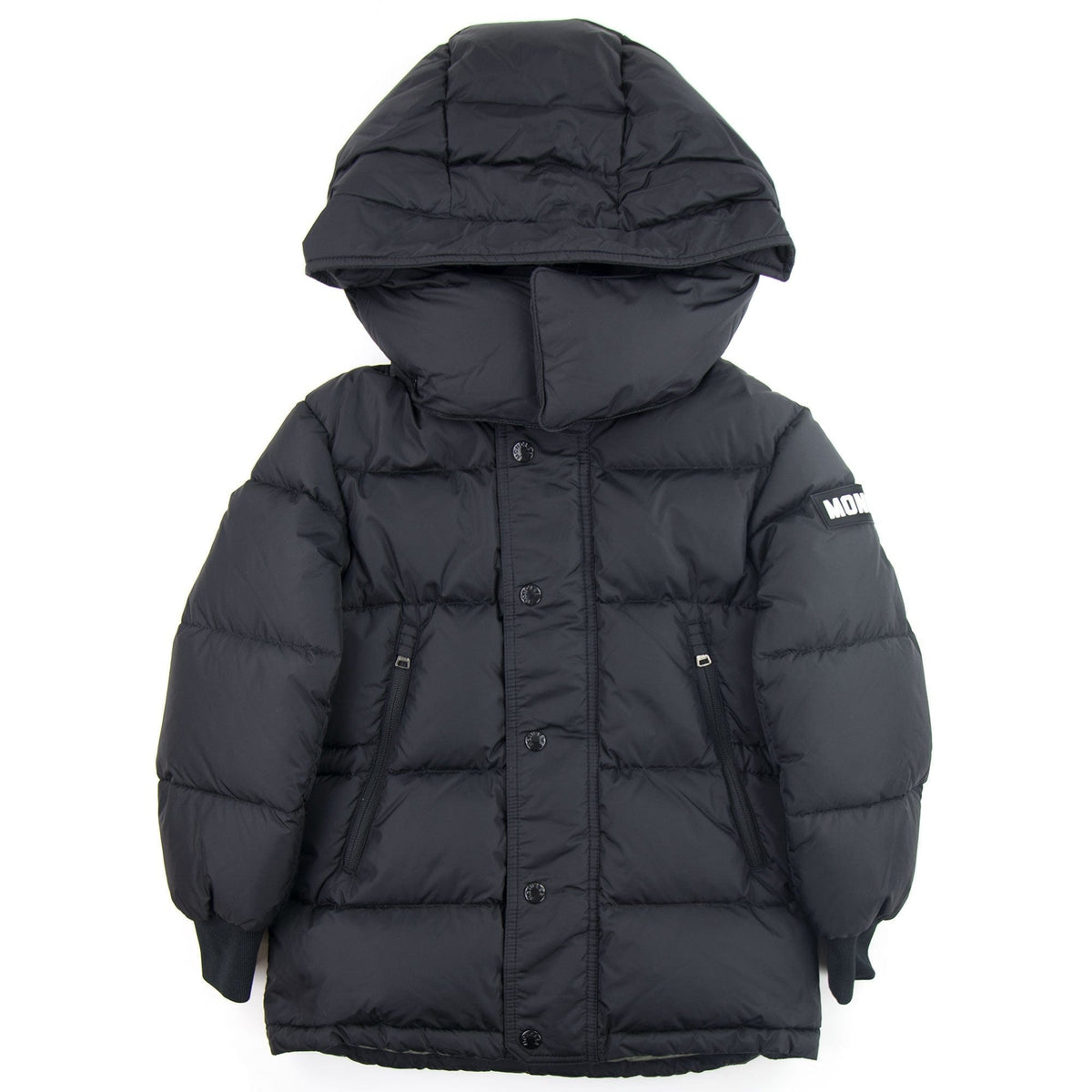 Moncler Junior Soubiran Giubbotto Down Jacket Black 999