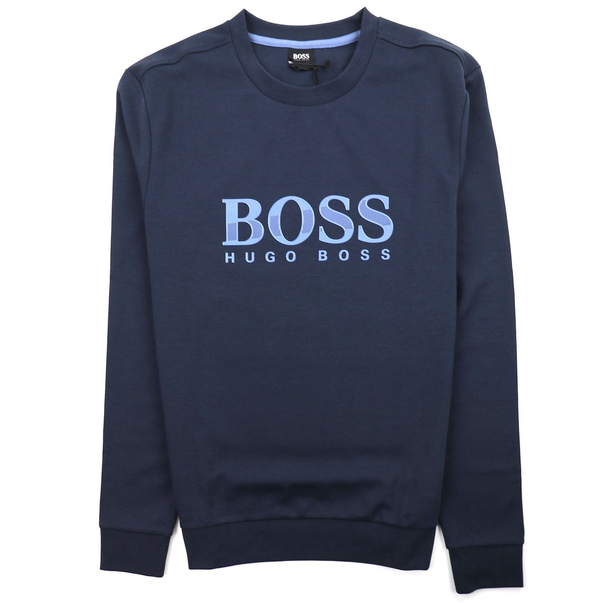 Hugo Boss Regular Fit Loungewear Sweatshirt Blue