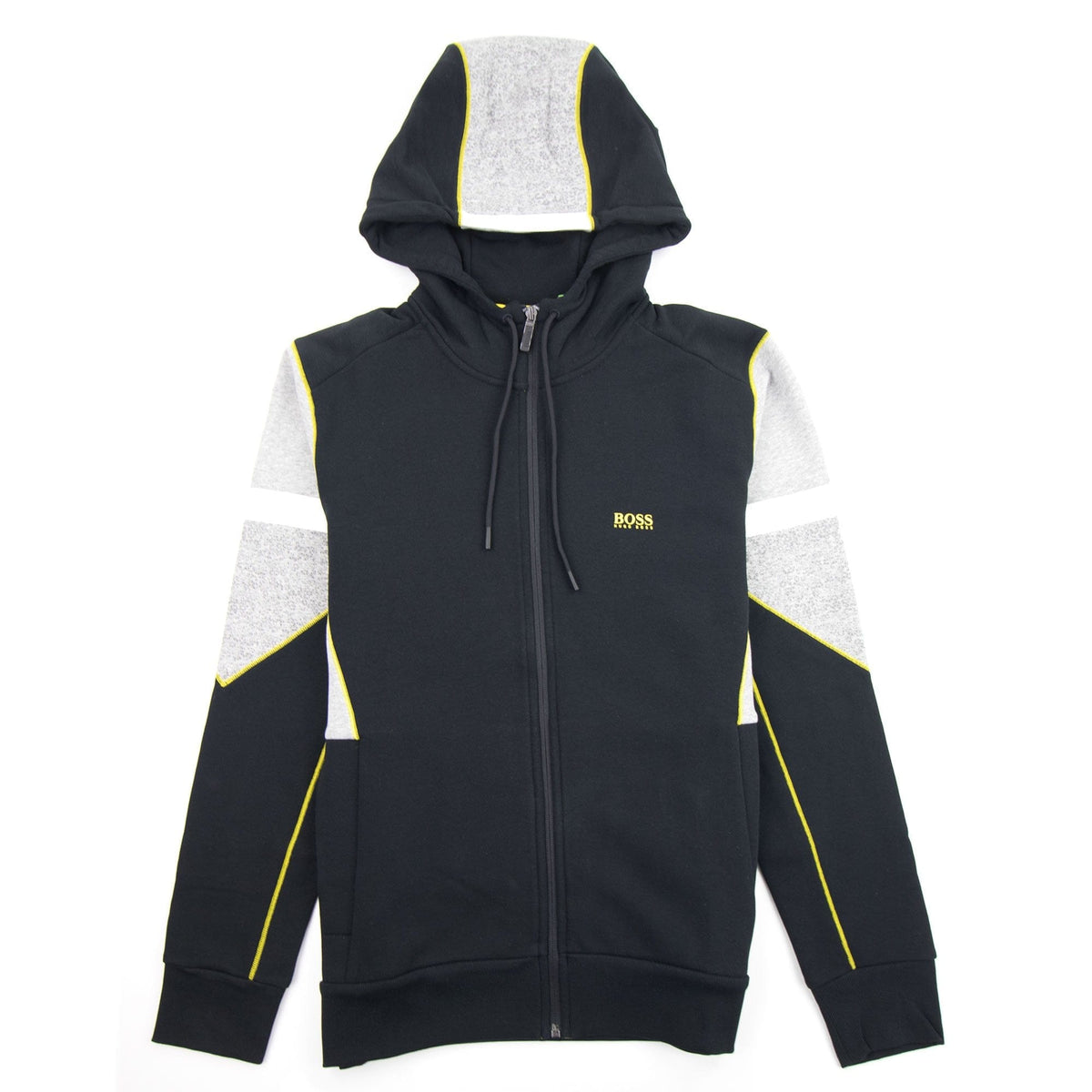 Hugo Boss Zip Through Small Logo Saggy Hoodie