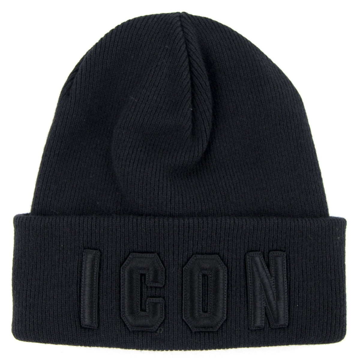 Dsquared2 Icon Beanie Hat Black/black
