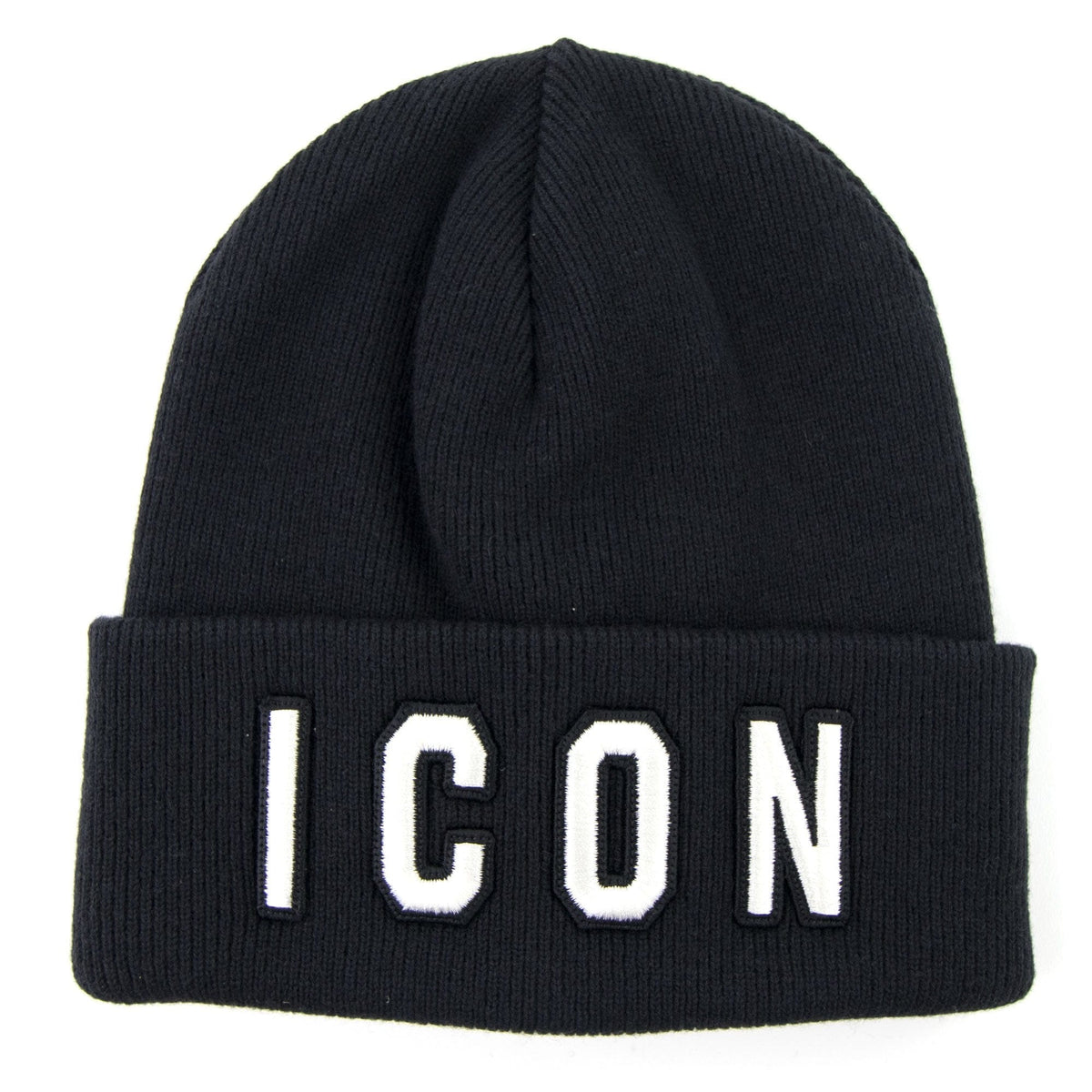 Dsquared2 Icon Beanie Hat Black/white