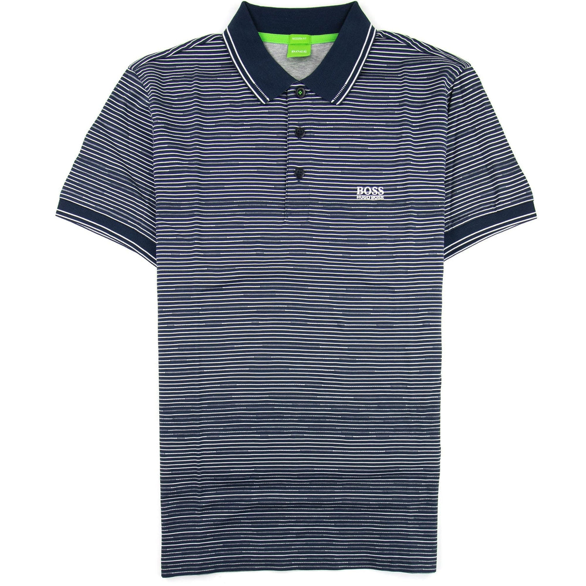 Hugo Boss Paddy 2 Stripe Polo Navy
