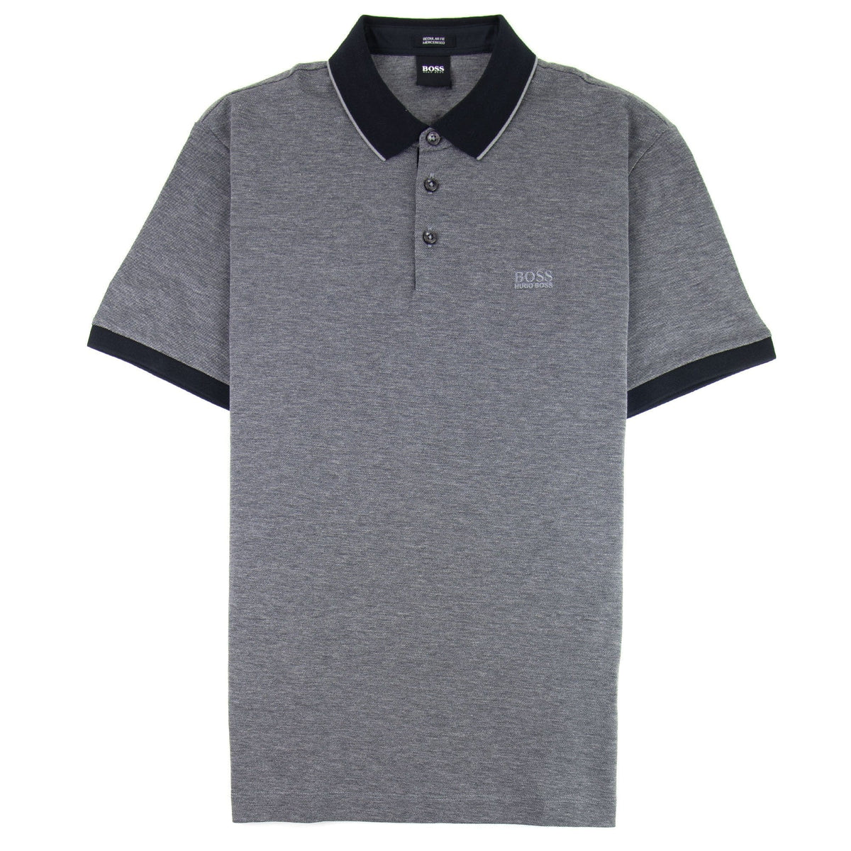 Hugo Boss Short Sleeve Prout Polo 001 Black