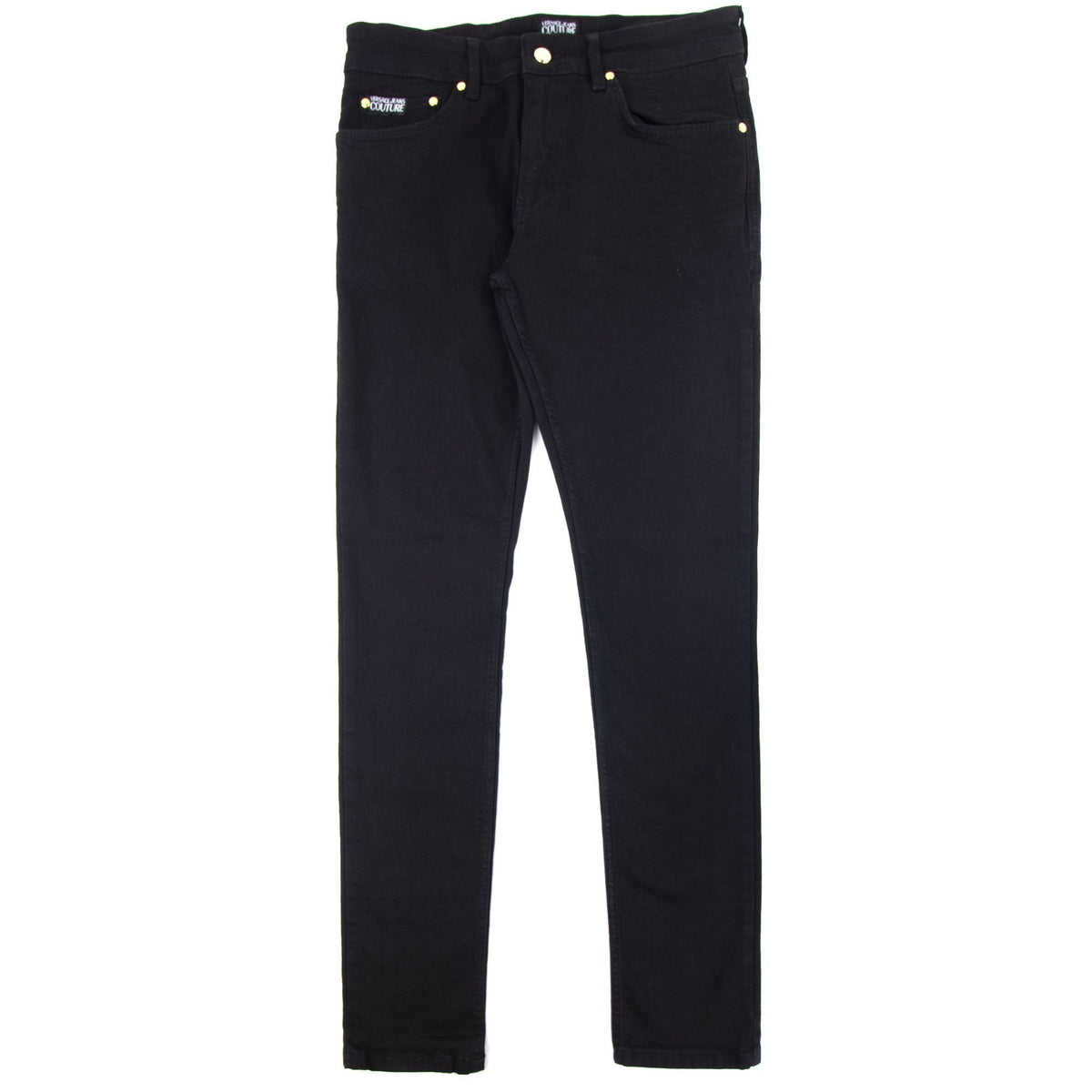 Versace Jeans Couture Slim Fit Denim Stretch Jean Black
